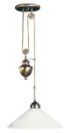 2706 Lampa wisząca Marian E27/100W mosiądz ant. 230V, 50Hz