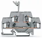 Złączka do zabudowy elementów 2-piętrowe, szara 281-636/281-488