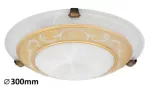 3713 Plafoniera Laretta D30 E27/1x60W brazowy uchwyt 230V, 50Hz