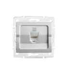 LOGI 02-1400-043 sr Gniazdo komputerowe pojedyncze (RJ45Cat 6 Jack)