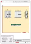 Obudowa poliestrowa - IP44/IP54, IK10, OSZ 80x80/8/4+4 daszek płaski