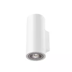 PIXO A1Kd AR111 kinkiet max. 2x10W, G53, 12V/DC, biały sygnałowy (mat struktura) RAL 9003