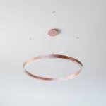 ALFREDO 1300/U wisząca DIRECT LED PHILIPS LV 82W/13910lm/4000K/TD/CAS, 230V, kolor miedzi (gładki mat)