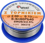 SPOIWO LUTOWNICZE Sn60Pb40 2,0/100