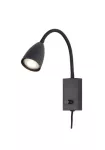 6719 Lampka biurkowa Mika GU10/1x max.25W IP20 czarny 230V, 50Hz