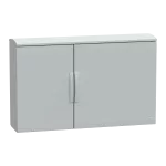 Obudowa poliestrowa PLAT, PanelSet, IP44 z wentylowanym dachem 750x1250x320 mm