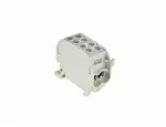 ZŁĄCZKA SZYNOWA JEDNOPOLOWA ZGX 1x25/2x16 MM2 SZARA (Al/Cu)
