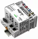 Sterowniki PFC200; 2. generacja; 2 x ETHERNET, RS-232/-485, moduł radiowy 4G; Wariant światowy; rozsz. temp.