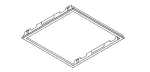 Zestaw do montażu podtynkowego STANDARD/SLIM ECO 600x600 / biała 9010ab + powłoka antybakteryjna