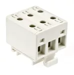 ZŁĄCZKA SZYNOWA 3-POLOWA ZGX 3x16 MM2 SZARA (Al/Cu)