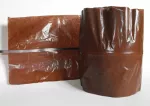 Taśma lokalizacyjna 253 do tras rurociągów PE z wkładką ze stali nierdzewnej szerokość 20 cm kolor brązowy
