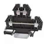 Złączka piętrowa 4mm2 czarna /50/