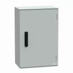 Obudowa poliestrowa wisząca PLM z zamkiem 3 punktowym, IP66 647x436x250 mm, PanelSet