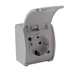 VG-1 Koala Gn. poj. 2P+Z SCHUKO n/t IP44 popiel z klapką popiel