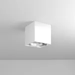 TITO D2 stropowy max. 1x13W, GU10, 230V, biały sygnałowy (mat struktura) RAL 9003