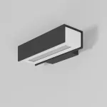 IMA 180 kinkiet, LED 4,5W/437lm/4000K, 230V, czarny głęboki (mat struktura) RAL 9005