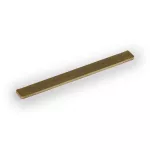 Szyna mosiężna 2x10mm L=136mm