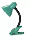 4257 Lampka Dennis na klipsie E27/40W zielona 230V, 50Hz