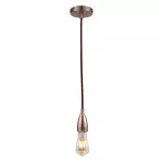 Lampa sufitowa VOLTA05 E27 60W antyczna miedź