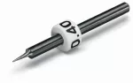Frez; do grawerki; szerokość Frezu 0,4 mm; srebrny 258-458/000-004