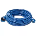 PJ-HEAVY/Z/10M/3X1,5/H07BQ Przedłużacz jednogniazdowy specjalistyczny HAEVY LINE, 2p+Z, 16A, 4000W, przewód 3x1,5mm H07BQ-F niebieski POLIURETAN