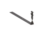 [LA 9005] Uchwyt pod dachówkę z zaczepem skręcony L-450mm; H-100mm