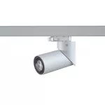 TOLEDO B3T projektor track max. 1x50W, GU10, 230V, srebrny aluminiowy (mat struktura) RAL 9006