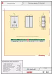 Obudowa poliestrowa - IP44/IP54, IK10, OS 26x2x60 daszek płaski