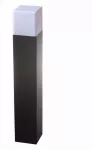 Azzardo lampa stojąca zewnętrzna Sorano 500 E27 czarna 50cm AZ4444