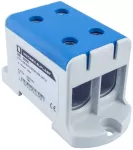 ZŁĄCZKA SZYNOWA JEDNOPOLOWA ZGX 2x95 MM2 NIEBIESKA (Al/Cu)