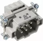 H-BE 6 SF MALE INSERT W. CLAMP SPRING Złącza