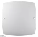 3688 Plafoniera Nedda E-27/1x60W chrom satyna 300mm/30mm 230V, 50Hz
