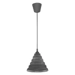 Lampa sufitowa Moderna K1 E27 60W szara