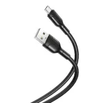 GSM117361 XO kabel NB212 USB - microUSB 1,0 m 2,1A czarny