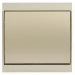 WP-8L/M Wyłącznik krzyżowy-LUNA- p/t; satyna