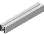PAL40H40/2,2L Profil aluminiowy lakierowany czarny