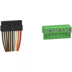 Modicon M171, Blok zacisków śrubowych z kablem ze złączem 20-pin, 1 m, 5 sztuk