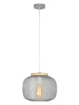 5237 Lampa wisząca Rupert E27 1×MAX 40W grey
