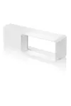 redukcja prostokątna 204x60/110x55 mm, biała KP55-60