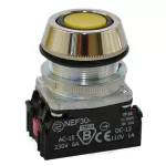 PROMET Przycisk NEF30-UKY/W3 żółty