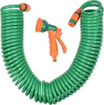 WĄŻ SPIRALNY 15M(ZŁĄCZKA + PISTOLET) FLO