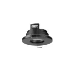 Downlight FEU GU10 8W Black DE-0129-NEG