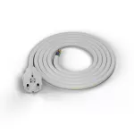 PP-40H/1,5M/3X2,5/H05VV-F Przewód przyłączeniowy z wtyczką prostą IP44; 3x2,5; H05VV-F; 1,5m; biały
