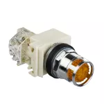 Harmony 9001K Przycisk podświetlany pomarańczowy LED, 24/48V AC/DC,  BA9s, 1C/O,  Ø30