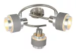 5381 Spot Basil E14/ 3x max.10W chrom satyna / srebrny dąb 230V, 50Hz