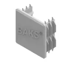 NOWPAL40x40SR Nakładka ochronna profilu aluminiowego