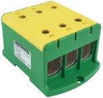 ZŁĄCZKA SZYNOWA JEDNOPOLOWA ZGX 3x240 MM2 ŻÓŁTO - ZIELONA (Al/Cu)