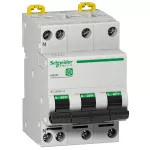 Wyłącznik miniaturowy (MCB), Multi9 N40N, 3P+N, 20 A, krzywa C, 10 kA (IEC/EN 60947-2)