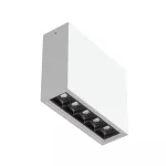 DENON SL90/A1 stropowy 15W/1500lm/48D/930, biały sygnałowy (mat struktura) RAL 9003
