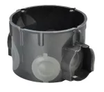 Puszka podtynkowa E106-2K czarny